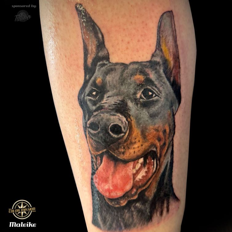Dobermann_tattoo_by_Maleike Kopie