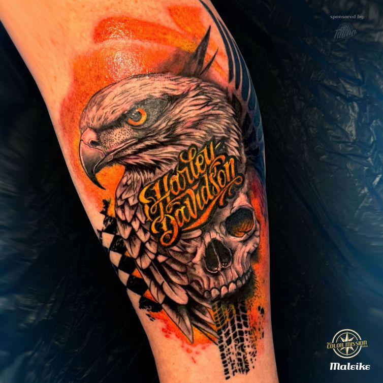 Eagle_Harleydavidson_tattoo_byMaleike Kopie