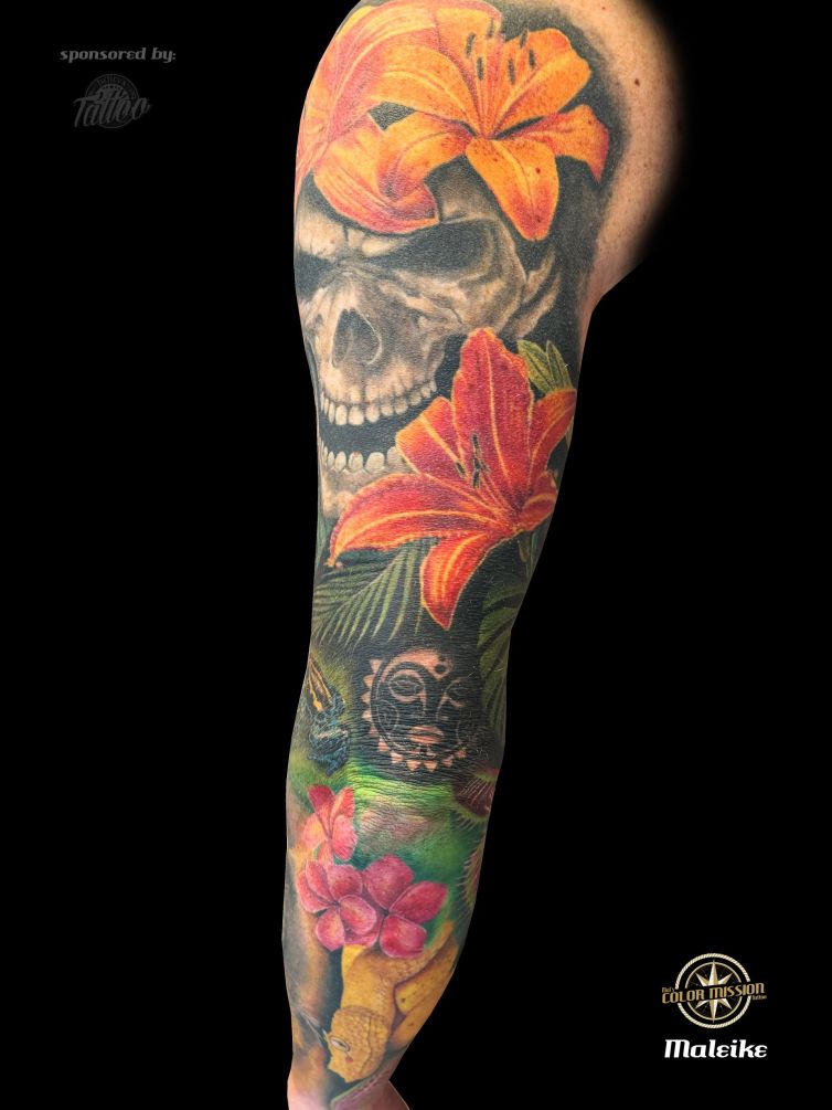 JungleArm_3hinten_Tattoo_by_Maleike Kopie
