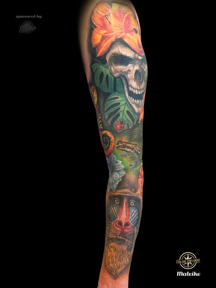 JungleArm_Tattoo_by_Maleike_2 Kopie