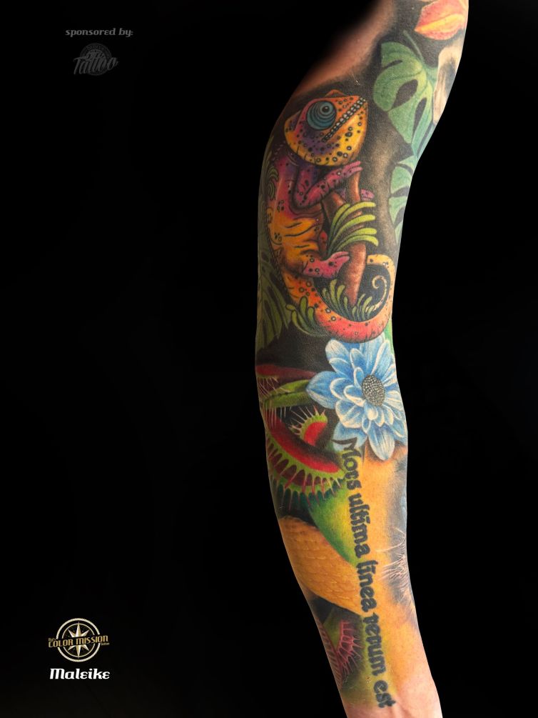 JungleArm_tattoo_byMaleike_innen Kopie