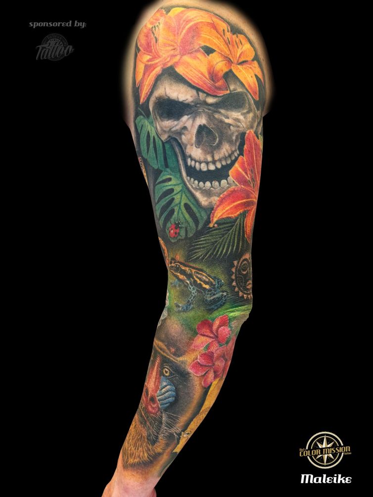 JungleArm_tattoo_by_Maleike Kopie