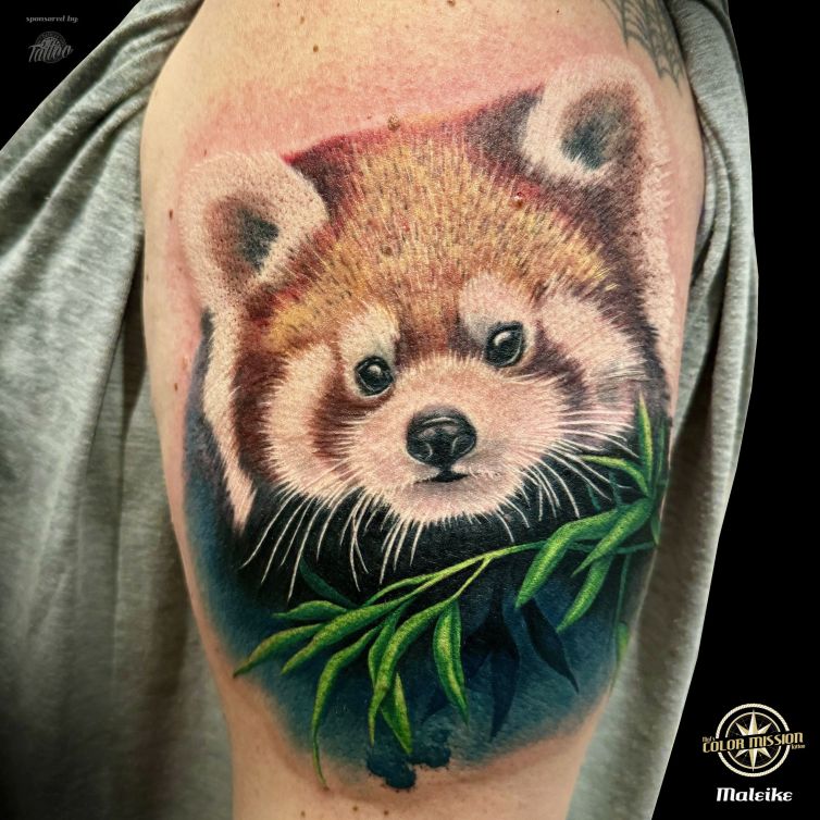 RedPanda_tattoo_by_Maleike Kopie 2