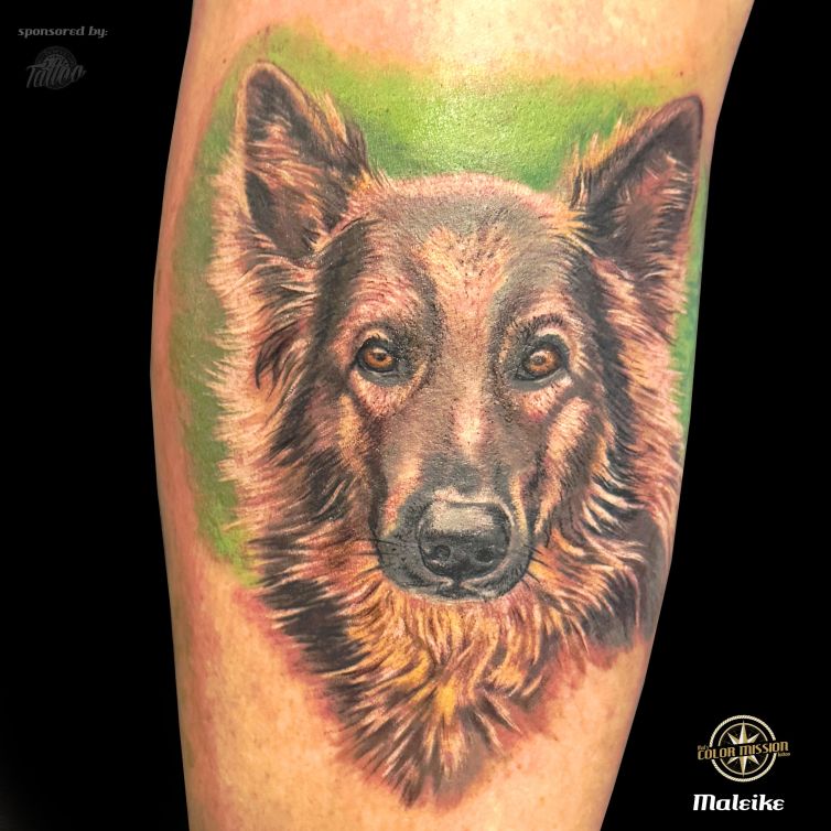 Schäferhund Langhaar_Upsi_Tattoo_by_Maleike Kopie