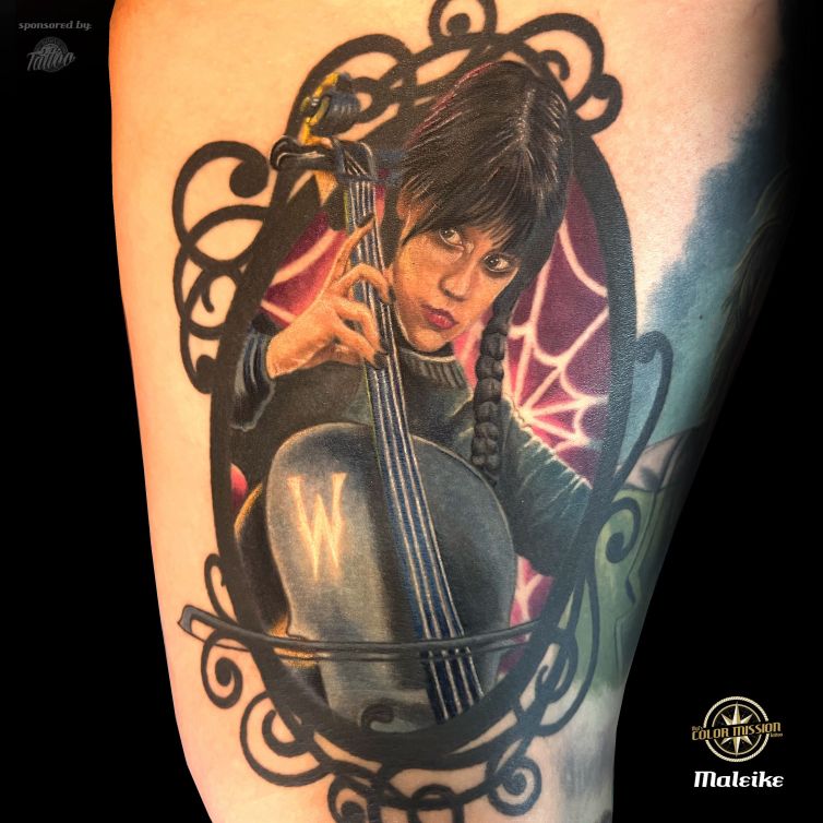 Wednesday_tattoo_by_Maleike Kopie